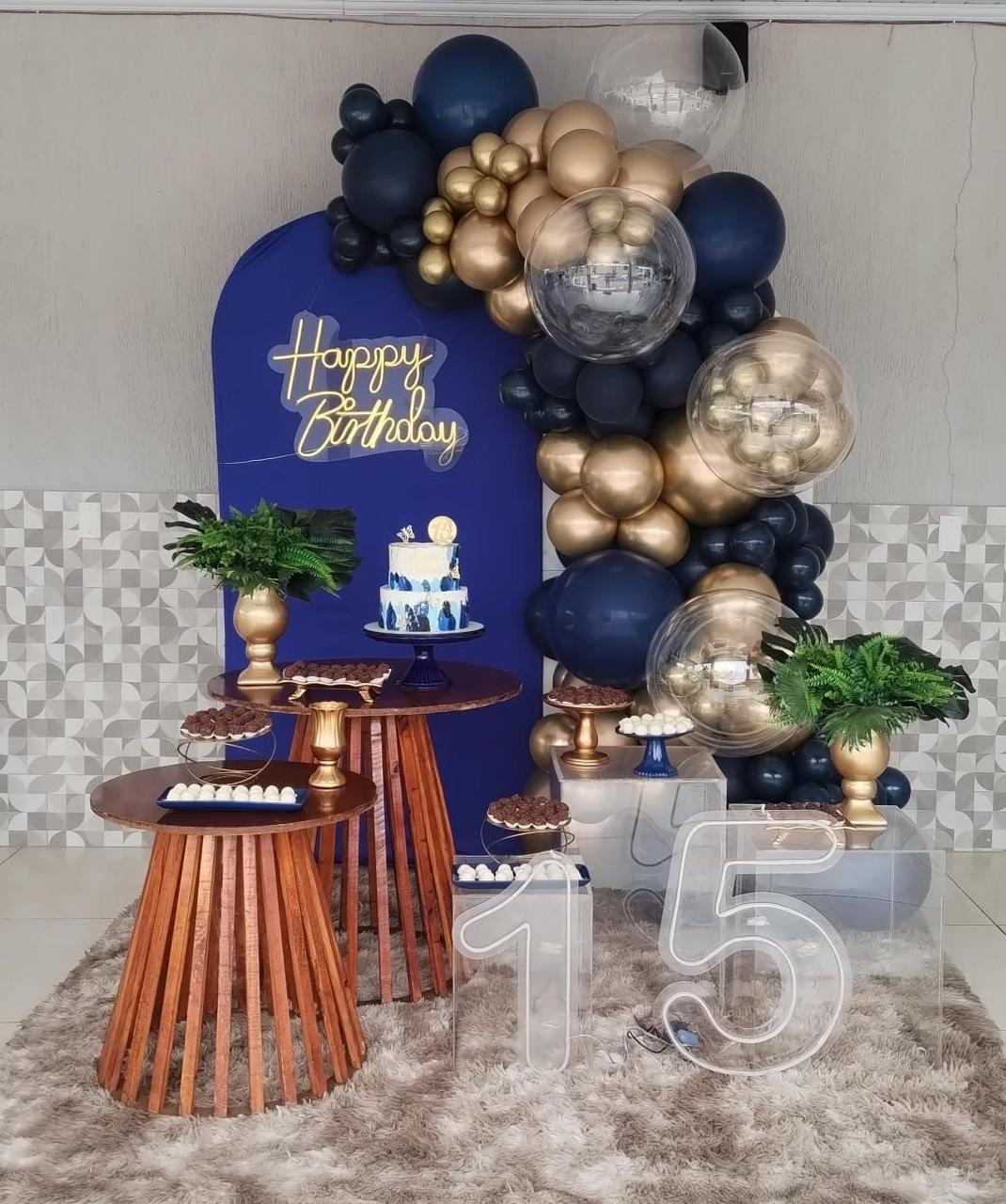 decoração festa 15 anos balada vs clássica