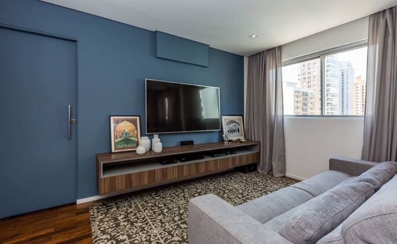 azul marinho vs azul petróleo na decoração