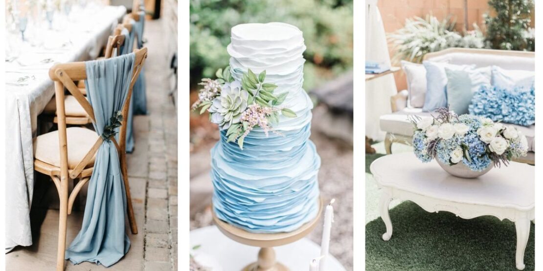 decoração azul bebê para quarto de bebê