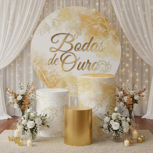 Flores para Bodas de Ouro: Significado e Arranjos Elegantes