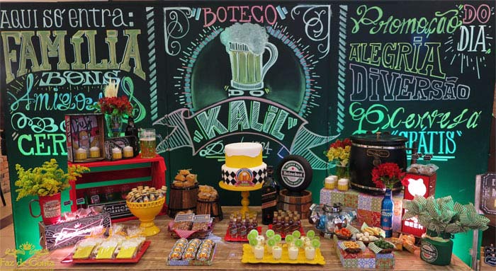 ideias decoração boteco simples e barata