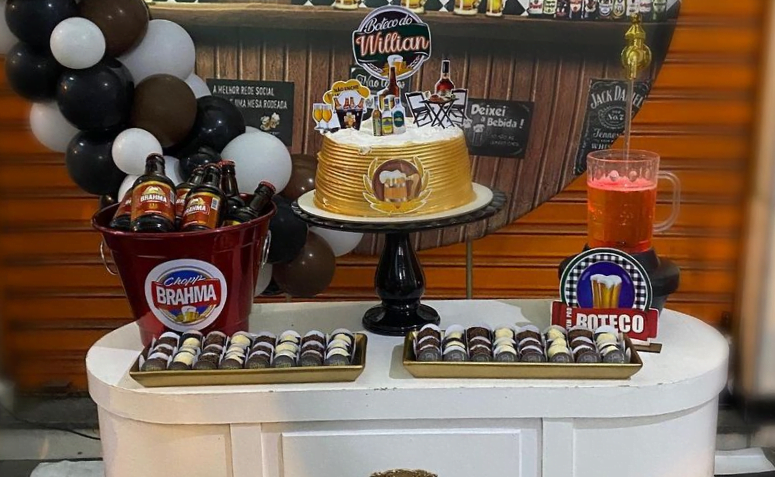 decoração boteco simples