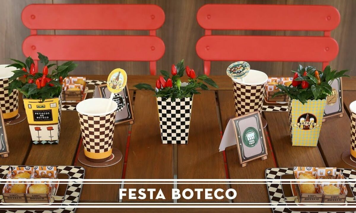 decoração boteco simples