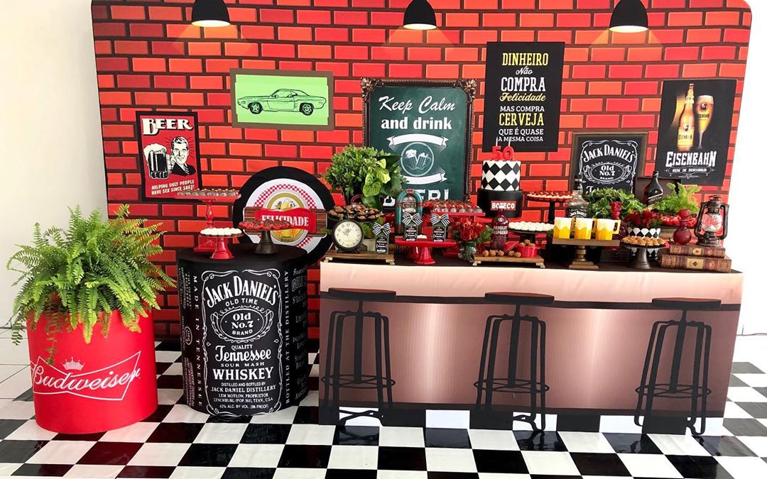 ideias decoração boteco simples e barata