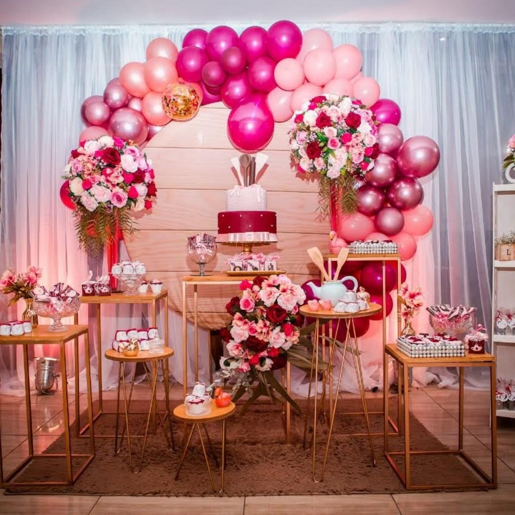 decoração chá de panela simples