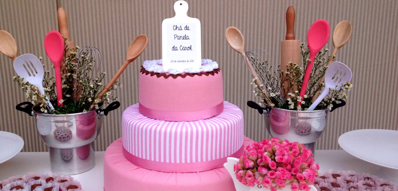 ideias de decoração chá de panela simples e baratas