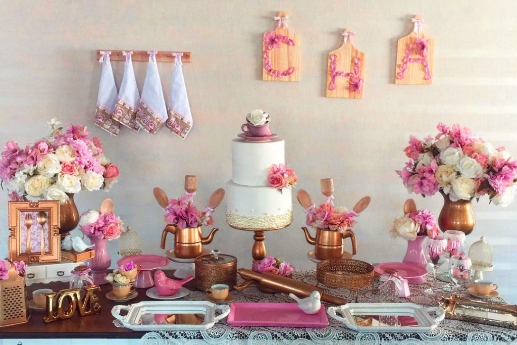 quanto custa decoração chá de panela simples