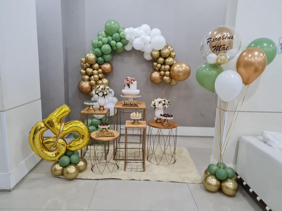 decoração com balão