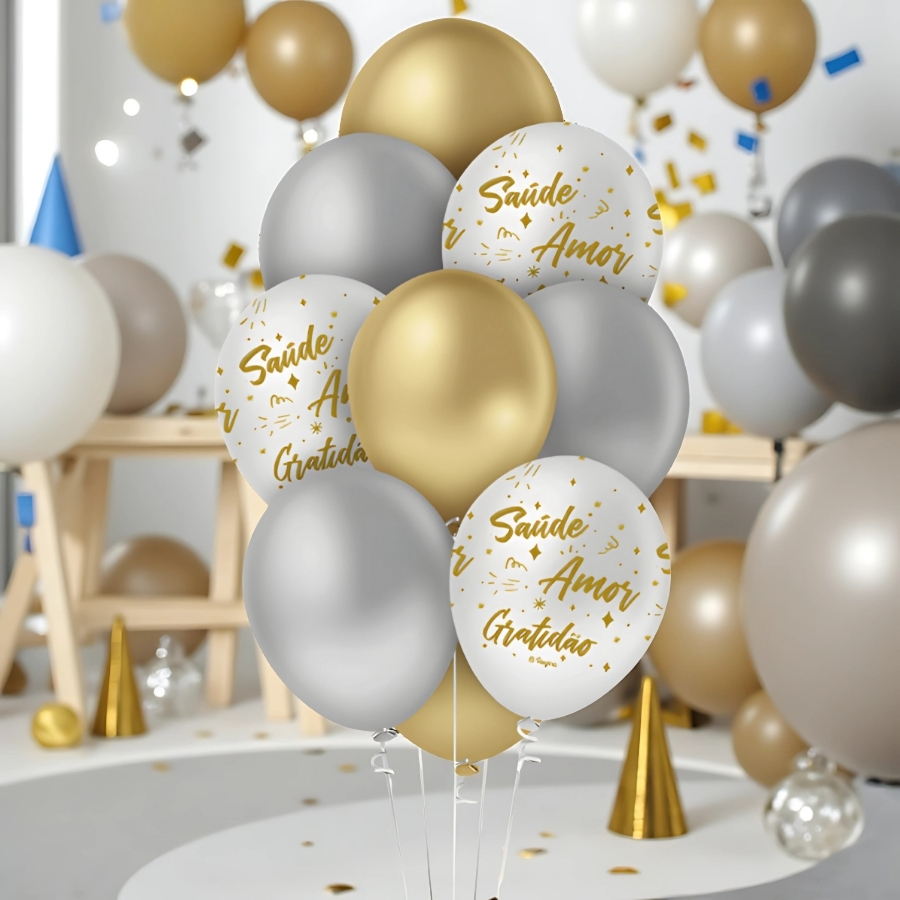 decoração com balão