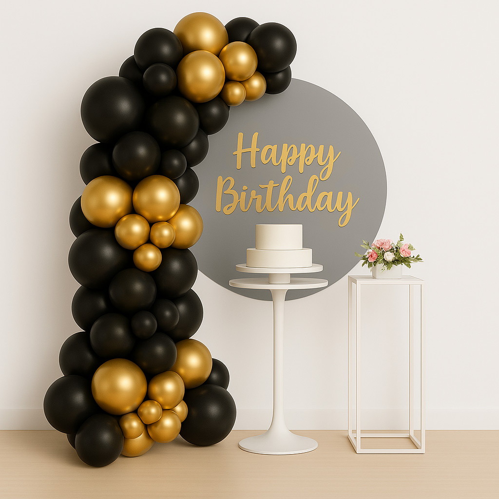 decoração com balão