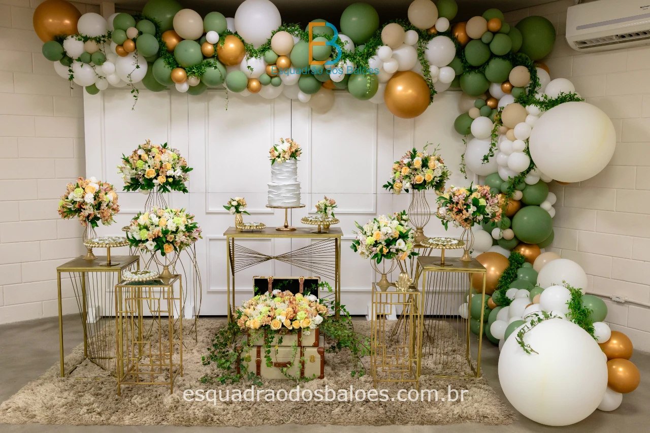 decoração com balão