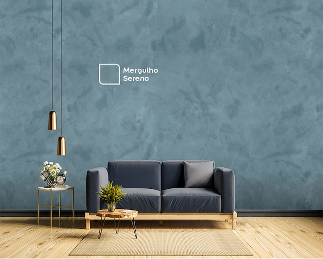 ideias de decoração cimento queimado para sala pequena