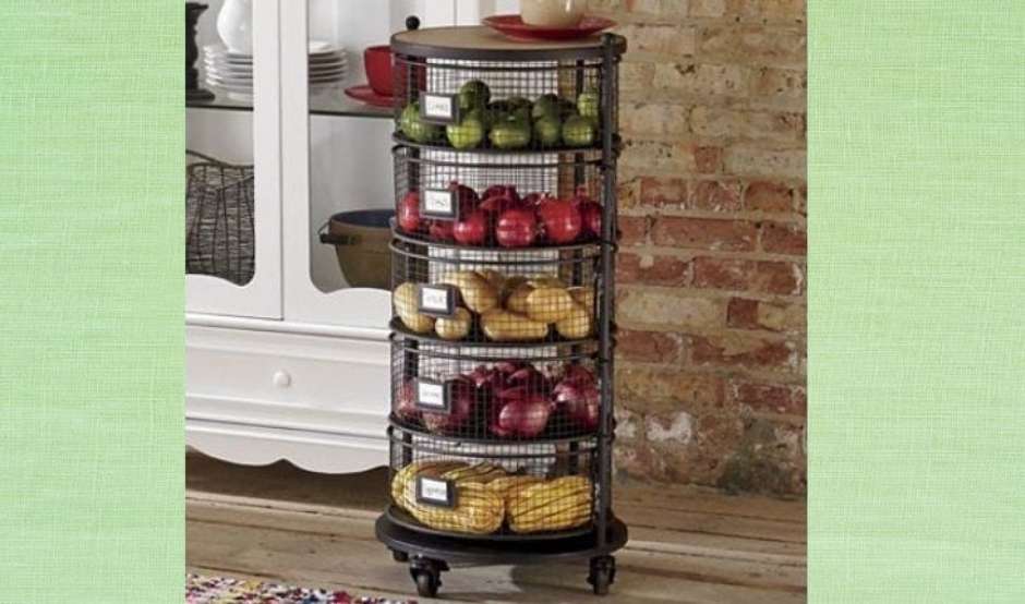 Dicas de organização: como conservar frutas na fruteira de parede