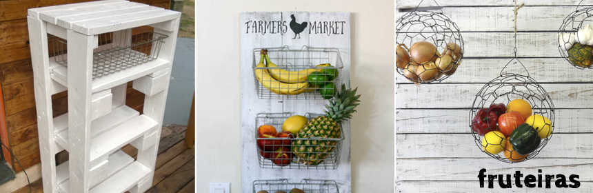 DIY: como criar uma fruteira de parede artesanal com materiais reciclados