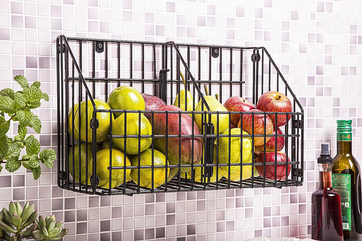 Materiais para fruteira de parede: do industrial ao rústico