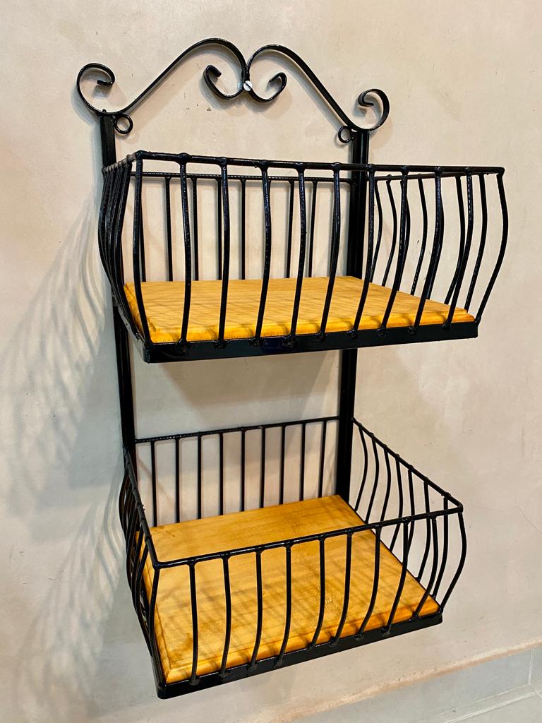 DIY: como criar uma fruteira de parede artesanal com materiais reciclados