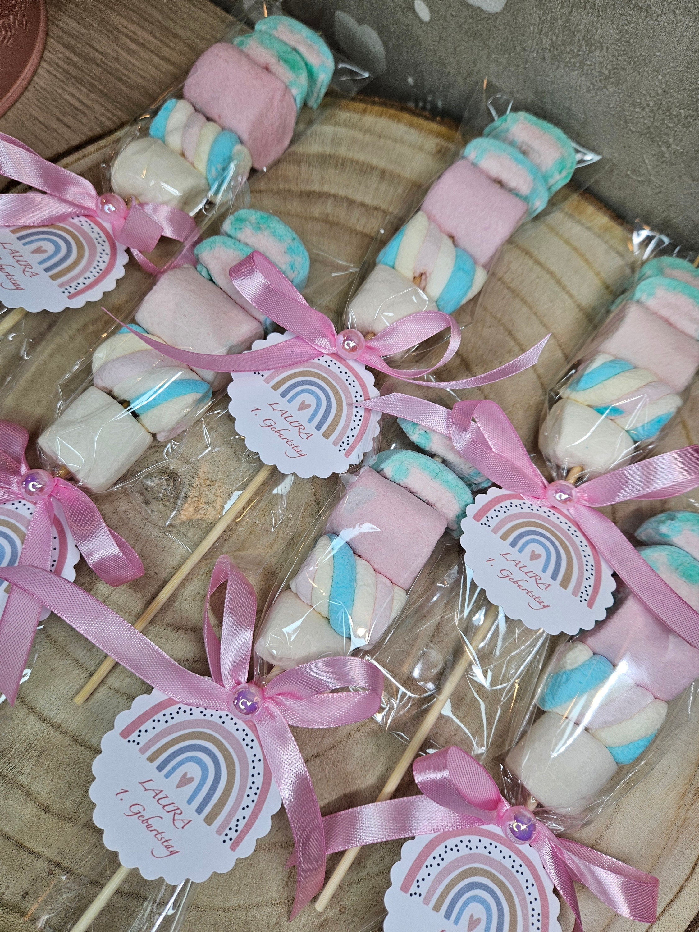 decoração marshmallow ou bala de goma qual escolher