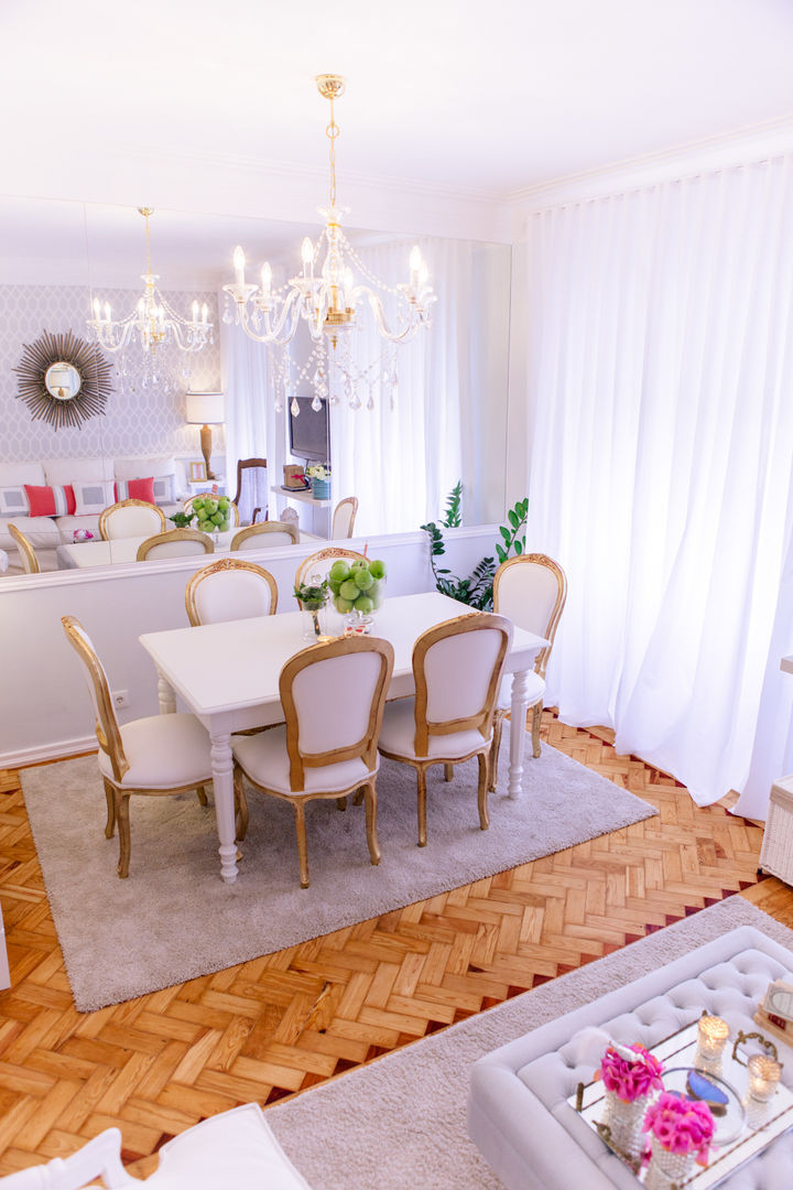 decoracao com Mesa 5 Lugares