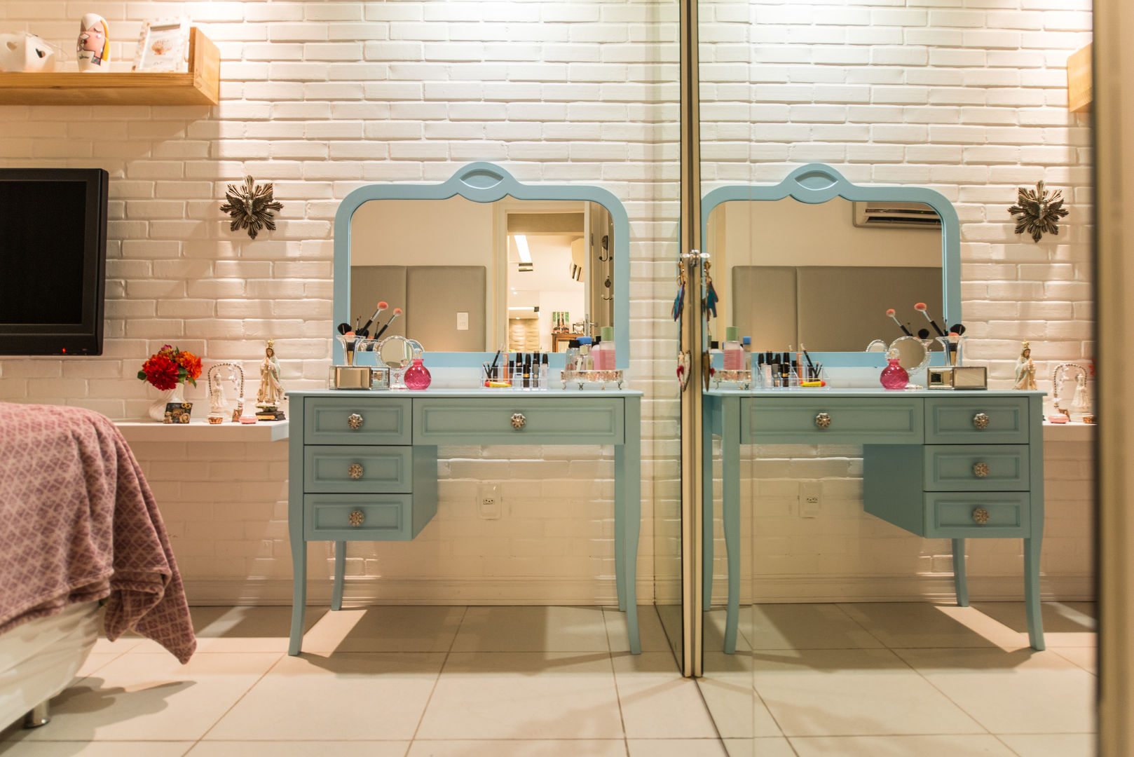 Decoração com Penteadeira