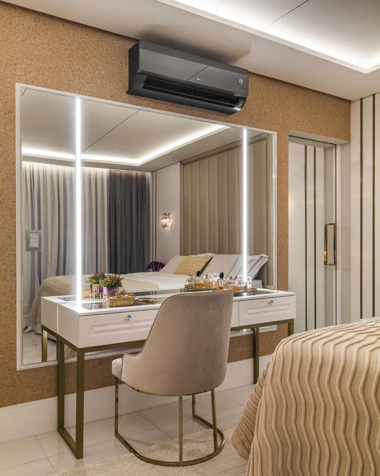 Decoração com Penteadeira