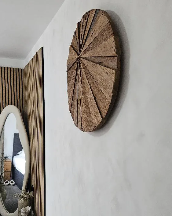 ideias de decoração com madeira teca para sala de estar