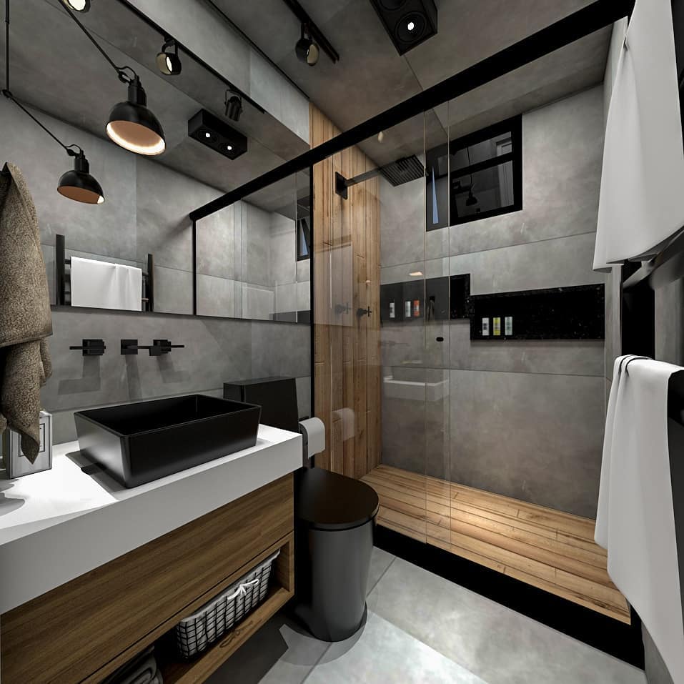 aplicar cimento queimado em bancada de banheiro