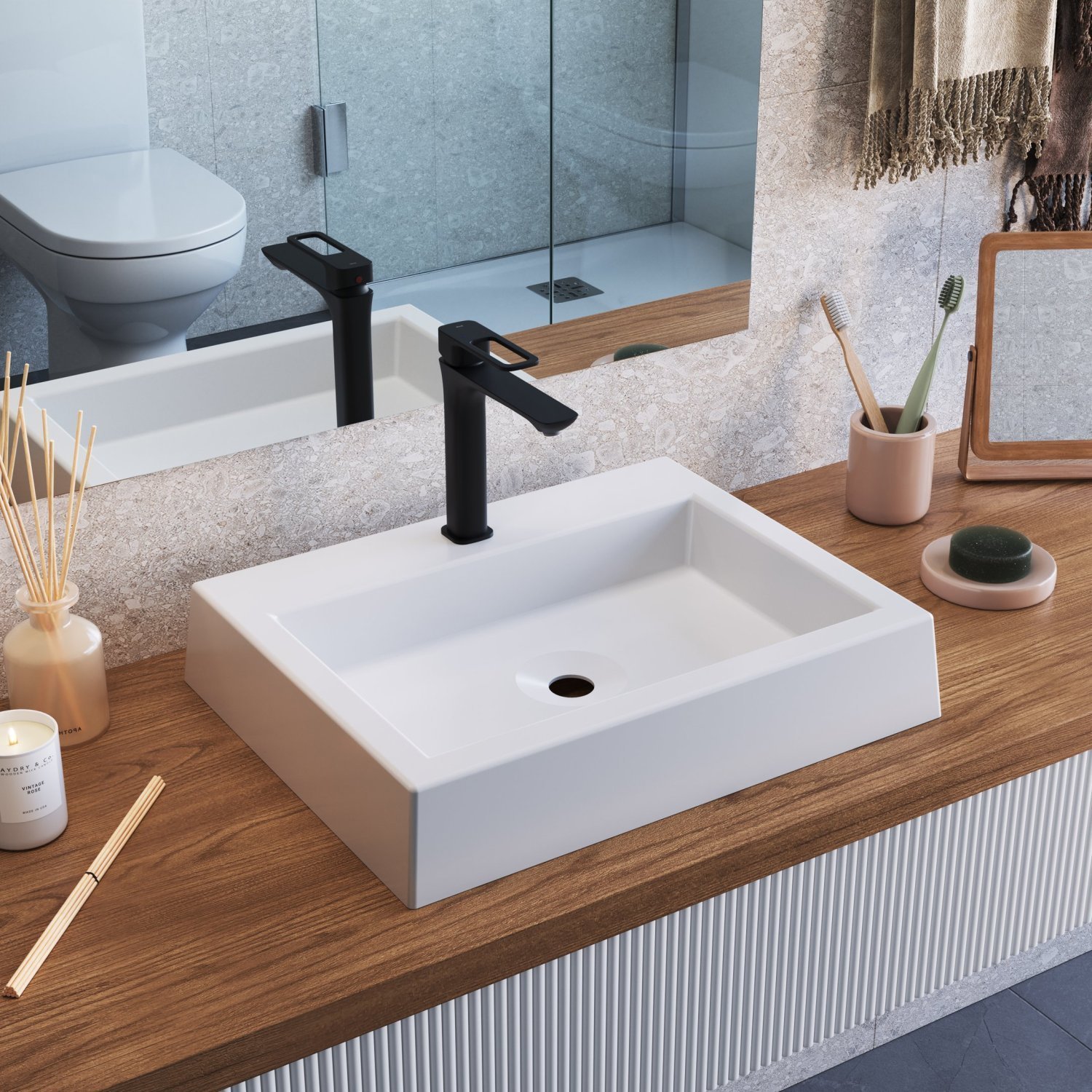 Banheiros Pequenos: Maximizando o Espaço com Cuba de Sobrepor