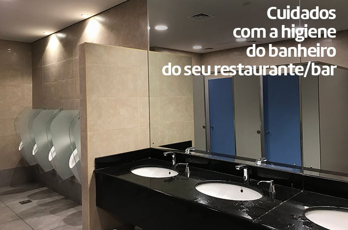 decoracao de banheiro de restaurante