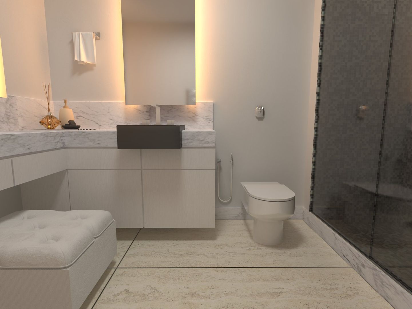 Guia completo de revestimentos para banheiros em 2025