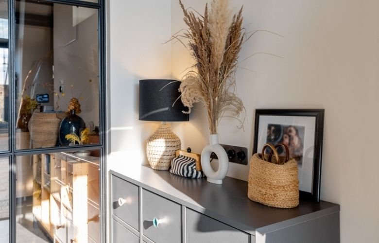 ideias criativas para decorar corredor estreito