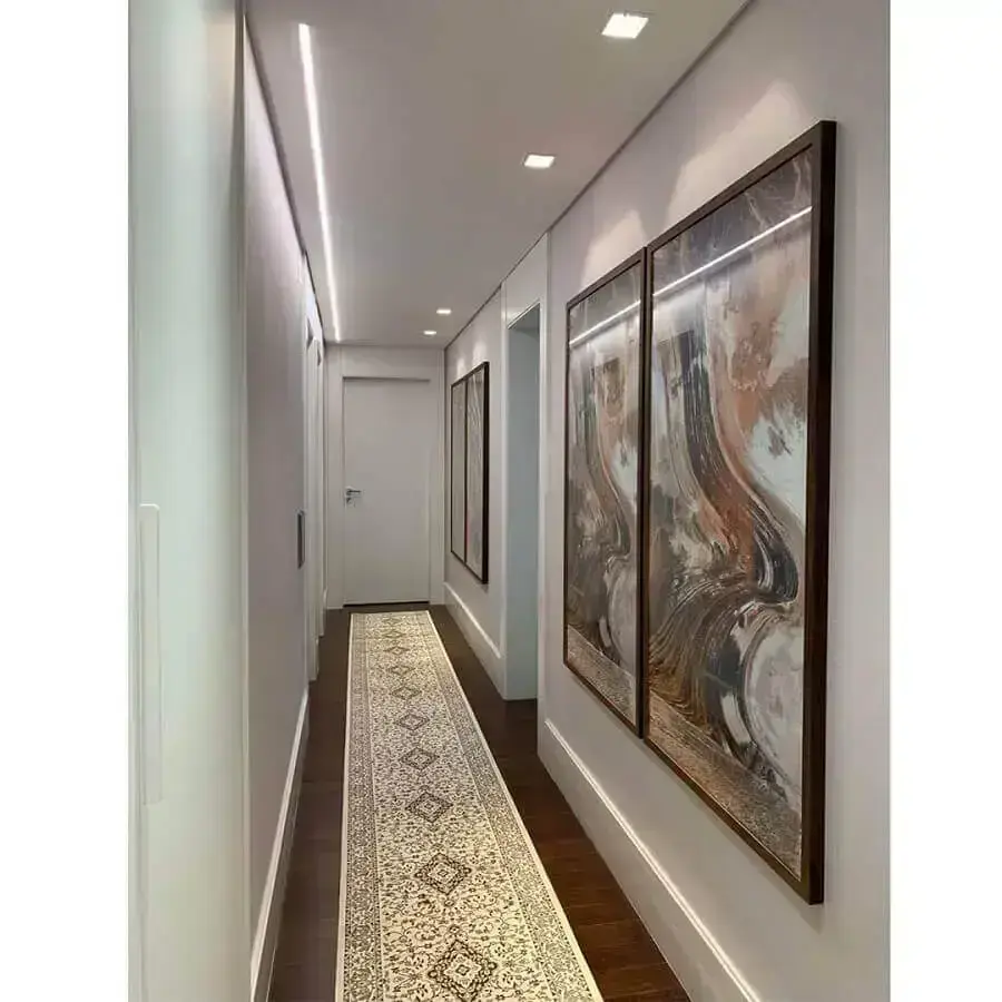 decoração de corredor