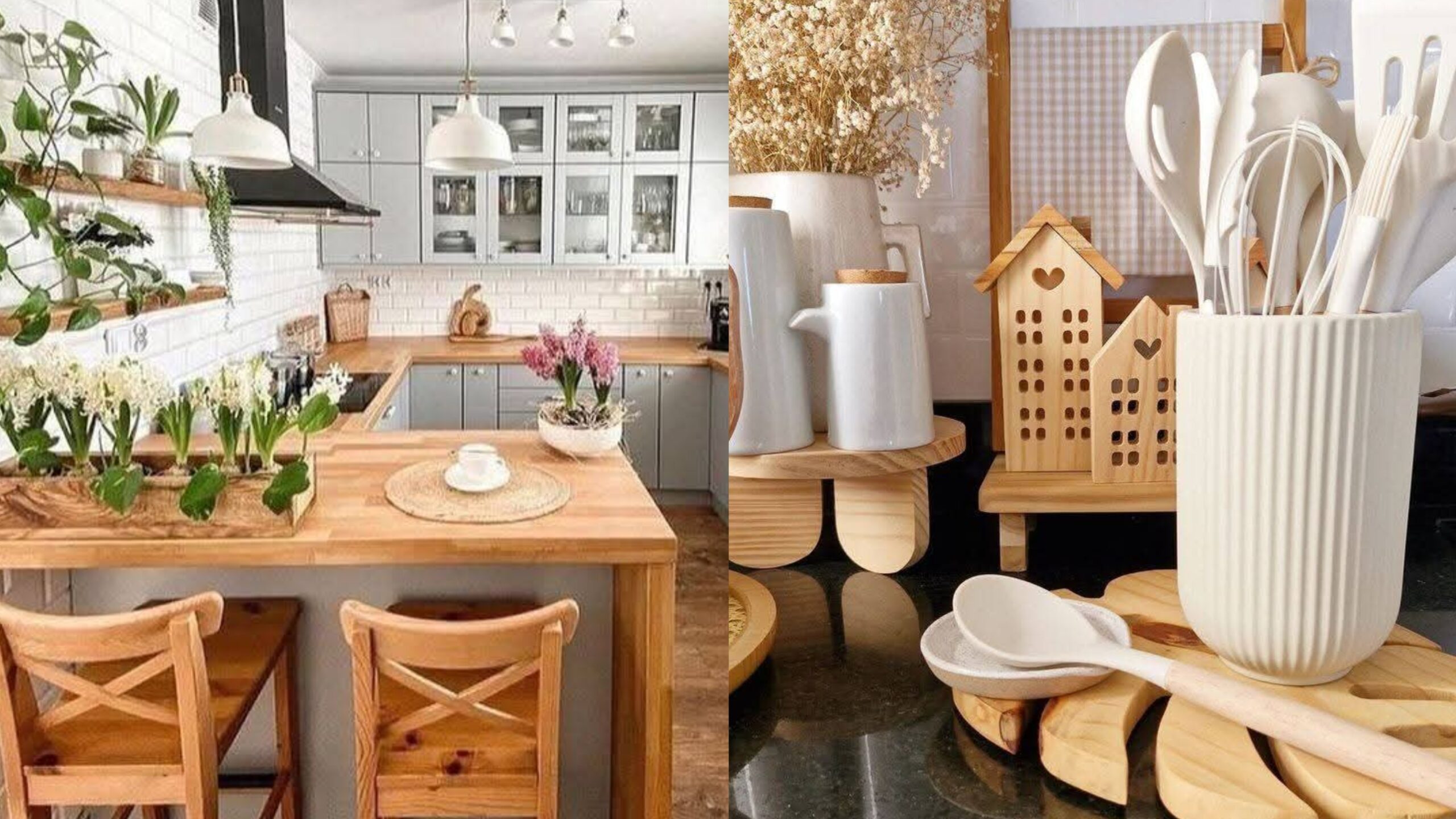 DIY: Cestos de Fibras Naturais e Macramê para sua Cozinha Boho