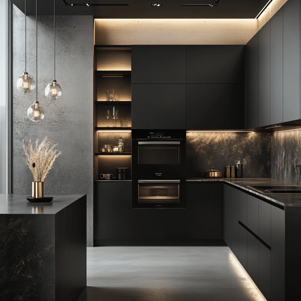 Estilo Industrial na Cozinha: Elementos Essenciais em Cinza e Preto