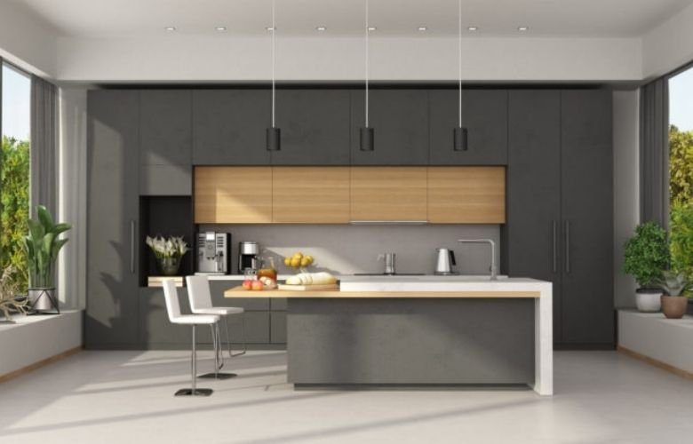 Estilo Industrial na Cozinha: Elementos Essenciais em Cinza e Preto