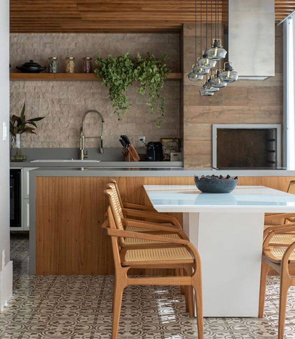 Guia completo de revestimentos para sua cozinha gourmet