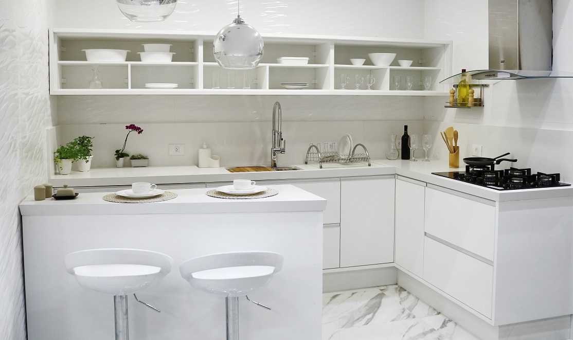 decoração de cozinha grande