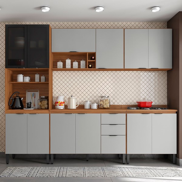 decoração de cozinha grande