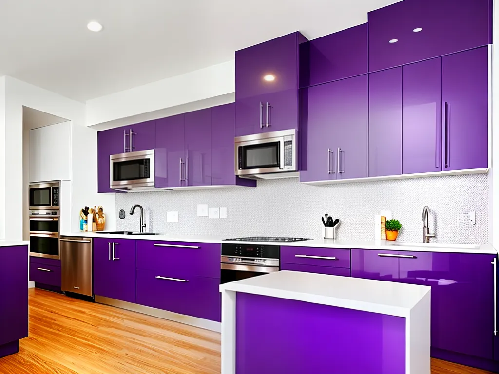Como Escolher a Paleta de Cores Ideal para sua Cozinha Lilás