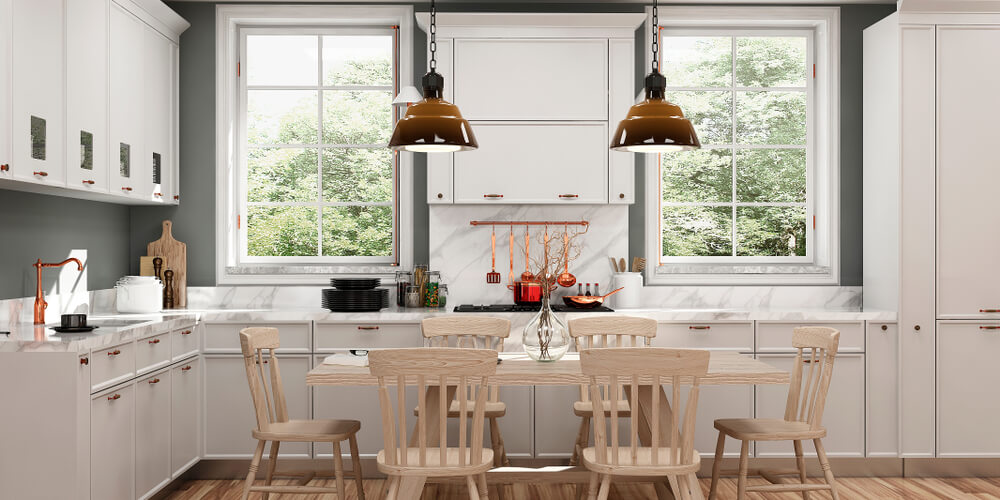 mesa redonda ou retangular cozinha qual escolher