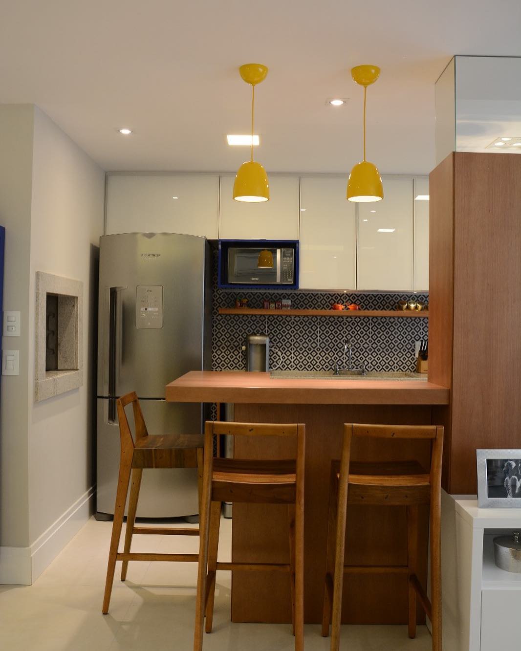 decoracao de cozinha pequena e simples