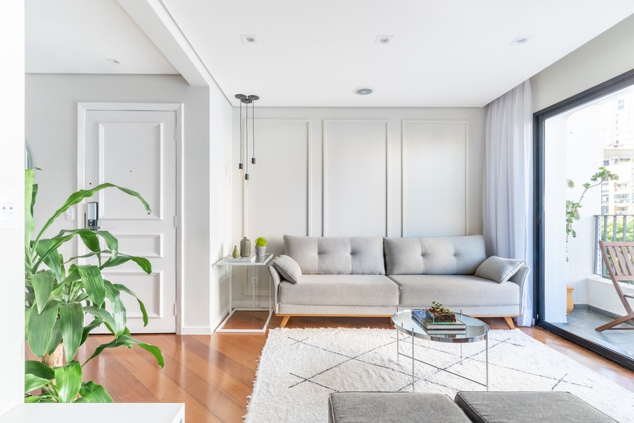 como fazer boiserie em parede de escritório passo a passo