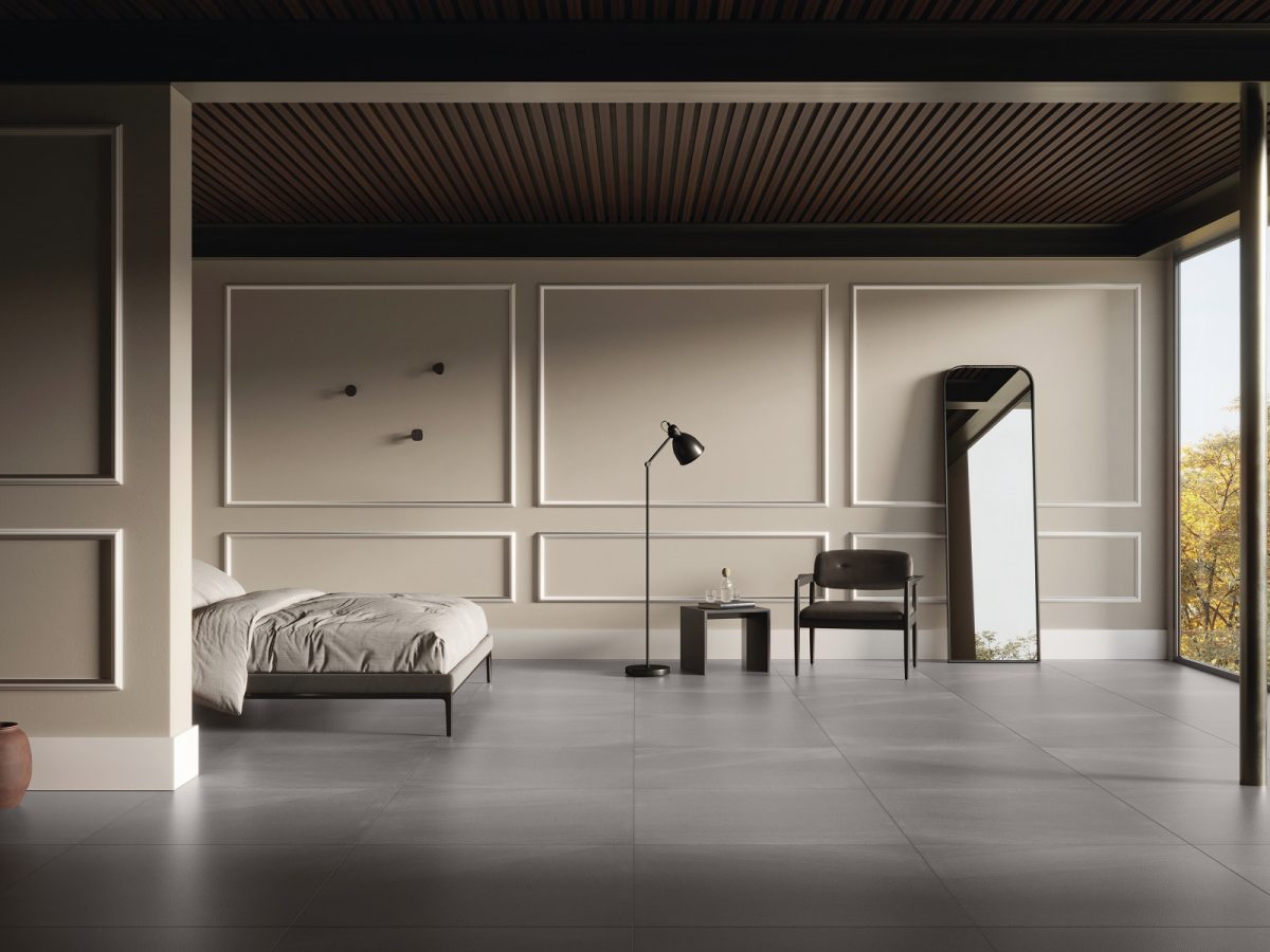 ideias de decoração de escritório com boiserie minimalista