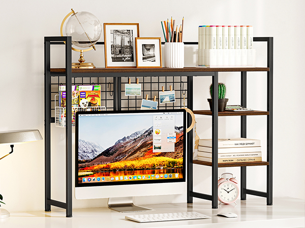 ideias de decoracao escritorio pegboard preto