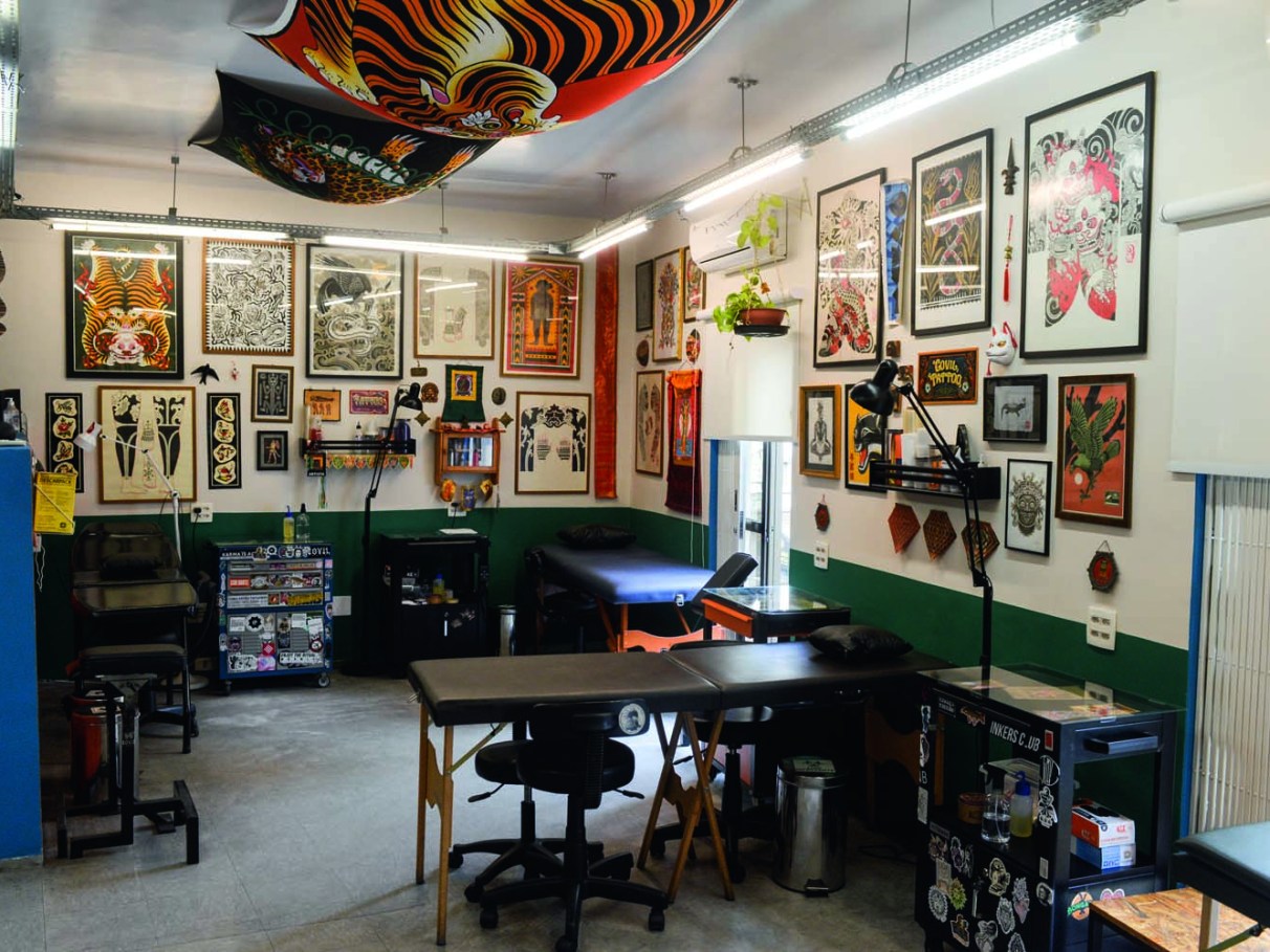 custo decoração estúdio tatuagem pequeno