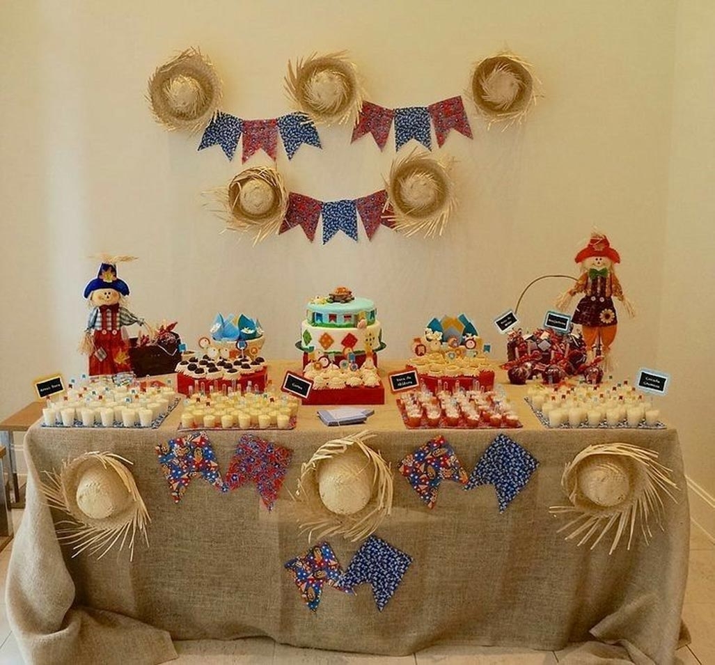 20 ideias criativas decoração festa junina simples