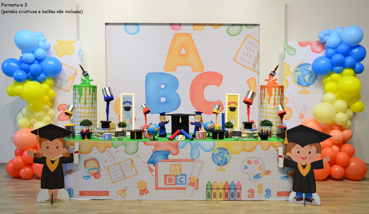 decoração de formatura