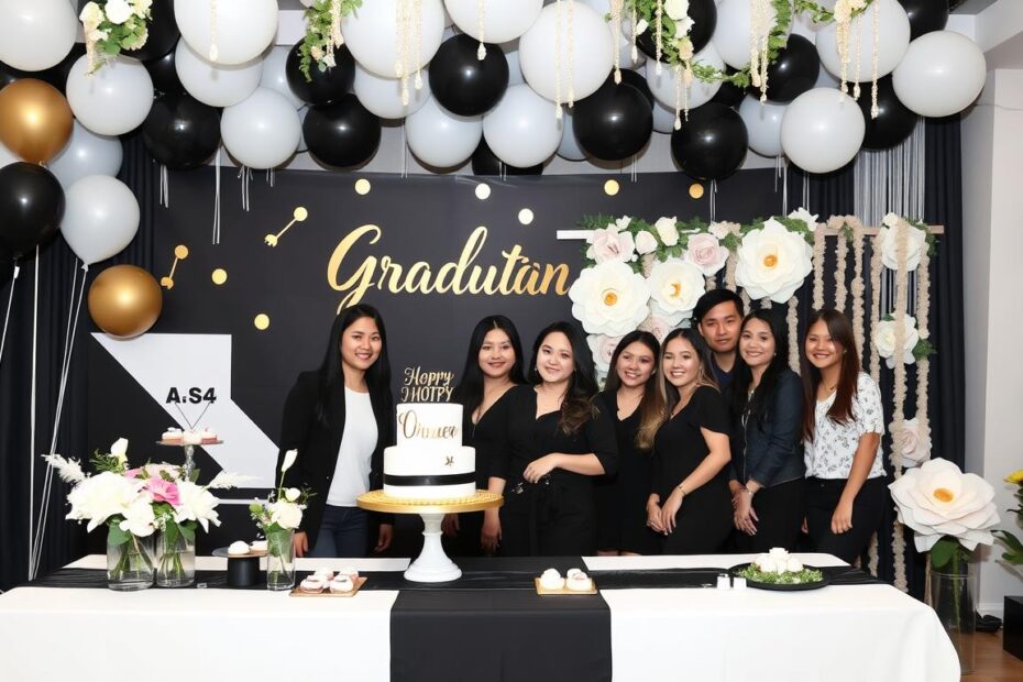 ideias decoração formatura personalizada