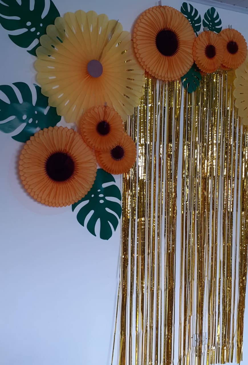 decoração girassol vs decoração margarida