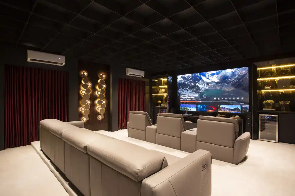home cinema vs sala de TV qual a diferença