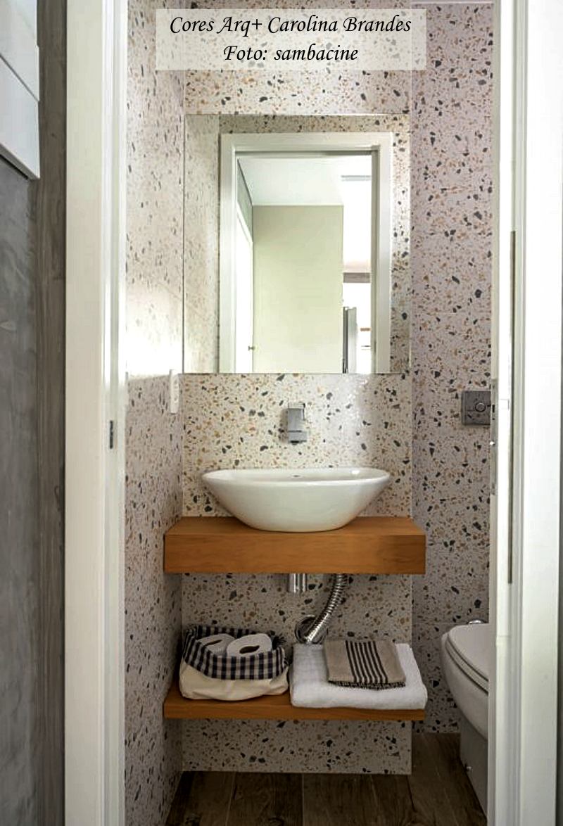 decoração de lavabo simples